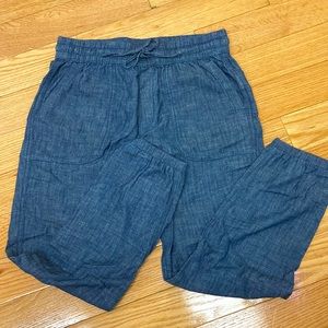 Like New Gap Chambray Pants - 100% Cotton